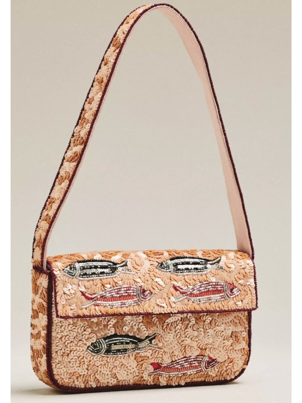 Fiona Beaded Bag Animal Edition - Sardines
